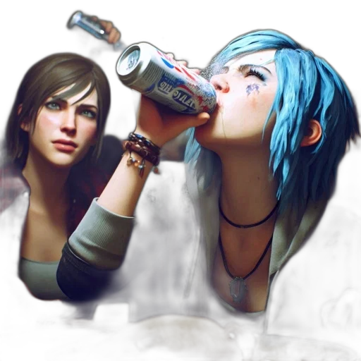 bottle, concept art, photorealistic, fantasy art, 3d render, neon lights, blue, two transparent PNG cut-out