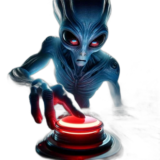 creature, concept art, 3d render, comic book art, fantasy art, outer space, alien, glowing transparent PNG cut-out