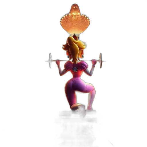 crown, staff, weapon, sword, concept art, 3d render, pixel art, fantasy art transparent PNG cut-out