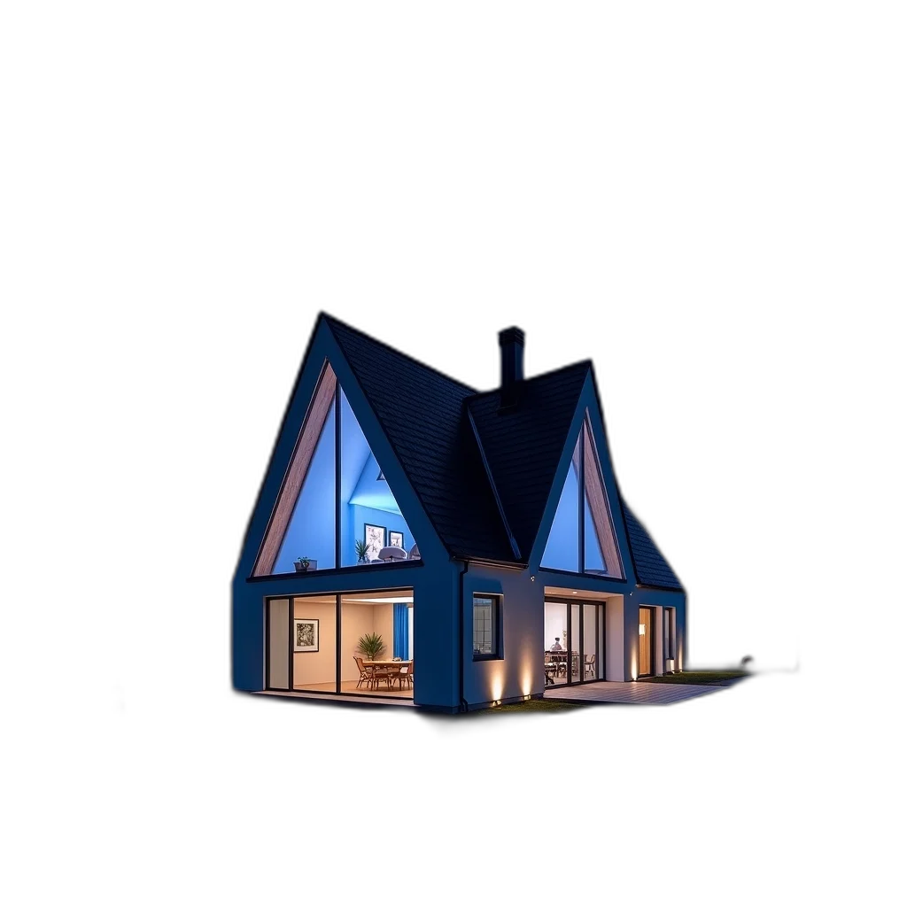 building, furniture, 3d render, concept art, photorealistic, pixel art, night, neon lights transparent PNG cut-out