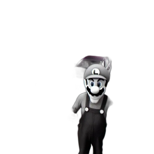 staff, robot, hat, mask, 3d render, cartoon, concept art, comic book art transparent PNG cut-out