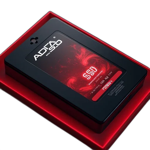 red, packaging, new, adata transparent PNG cut-out