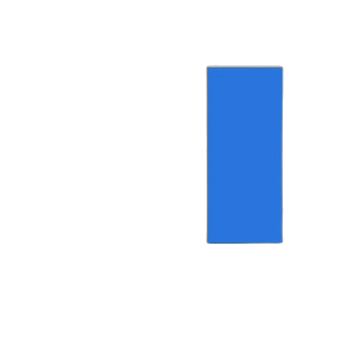 robot, pixel art, blue, monochrome transparent PNG cut-out