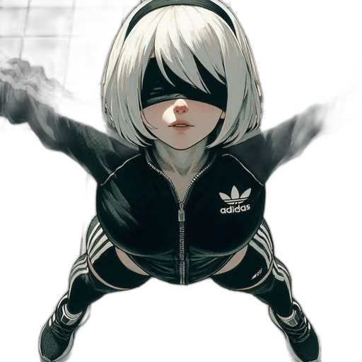 jacket, mask, face, robot, concept art, comic book art, cyberpunk, anime transparent PNG cut-out