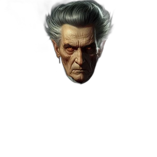 face, mask, hair, staff, concept art, comic book art, pixel art, photorealistic transparent PNG cut-out