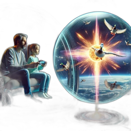 concept art, fantasy art, comic book art, 3d render, outer space, underwater, fire, inside transparent PNG cut-out