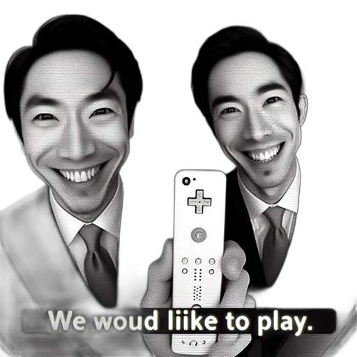 staff, cartoon, concept art, photorealistic, vaporwave, two, identically, dressed transparent PNG cut-out