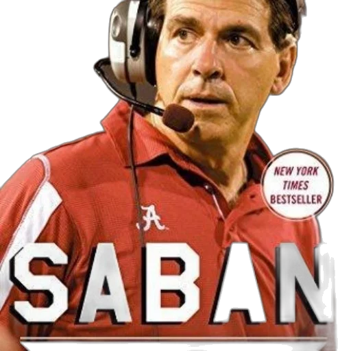 cover, saban, making, coach, new, york, times, bestseller transparent PNG cut-out