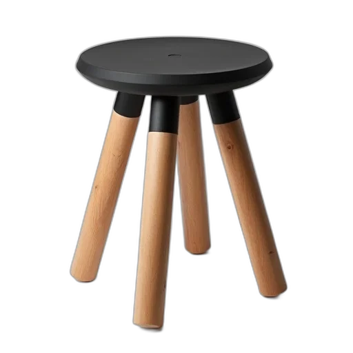 furniture, umbrella, 3d render, stool transparent PNG cut-out
