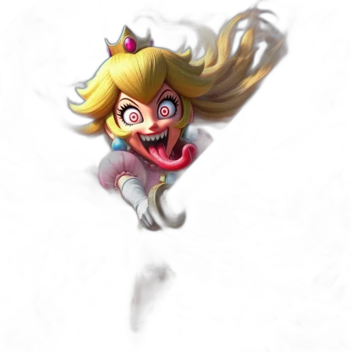 crown, staff, weapon, creature, concept art, pixel art, 3d render, fantasy art transparent PNG cut-out