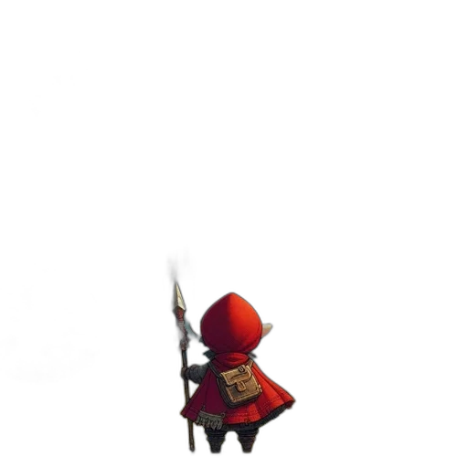 staff, sword, weapon, hat, concept art, pixel art, 3d render, fantasy art transparent PNG cut-out