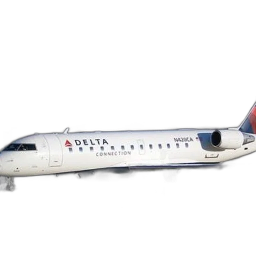 delta, connection, airplane, parked, tarmac, clear, blue, sky transparent PNG cut-out