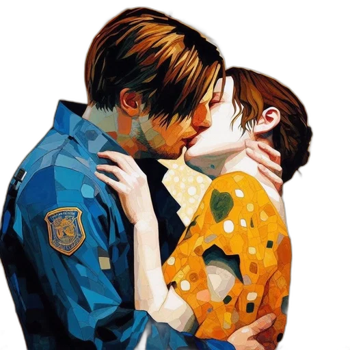 jacket, mask, oil painting, photorealistic, comic book art, cyberpunk, outer space, fire transparent PNG cut-out