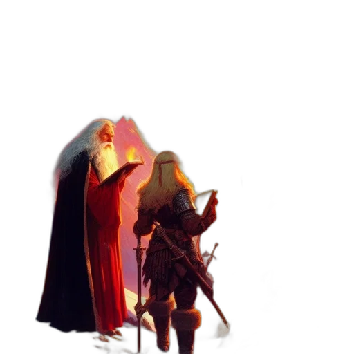 sword, weapon, staff, dragon, concept art, fantasy art, pixel art, comic book art transparent PNG cut-out