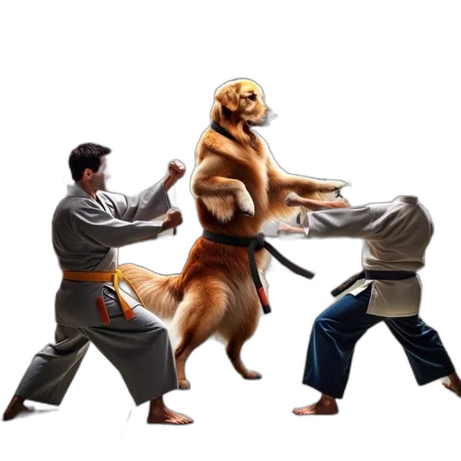 staff, animal, concept art, photorealistic, 3d render, fantasy art, fire, two transparent PNG cut-out
