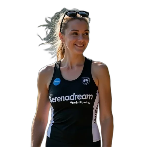 dress, woman, wearing, black, white, tank, top, words transparent PNG cut-out