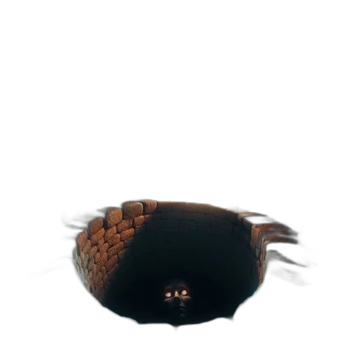 creature, animal, hat, mask, 3d render, concept art, pixel art, fantasy art transparent PNG cut-out