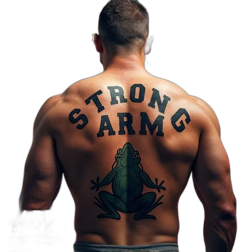 weapon, cover, teal, star, magazine, features, man, tattooed transparent PNG cut-out