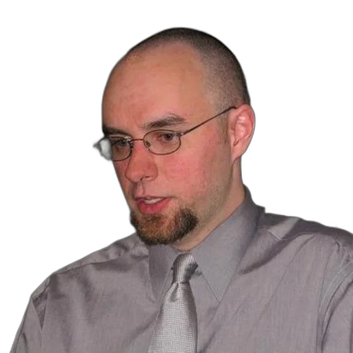 staff, face, jacket, robot transparent PNG cut-out