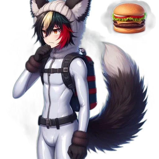 food, staff, animal, robot, pixel art, concept art, anime, fantasy art transparent PNG cut-out