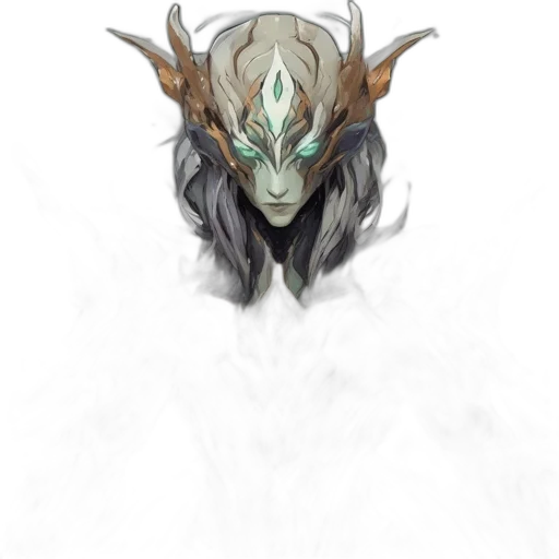 mask, dragon, face, creature, fantasy art, concept art, pixel art, watercolor transparent PNG cut-out