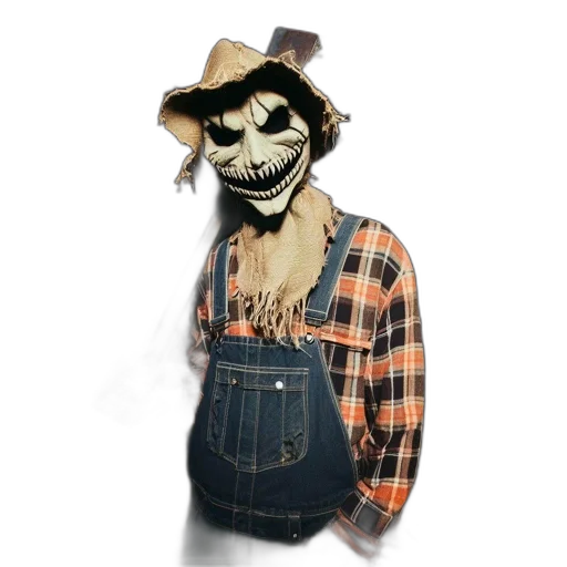 jacket, hat, animal, mask, photorealistic, concept art, 3d render, cartoon transparent PNG cut-out