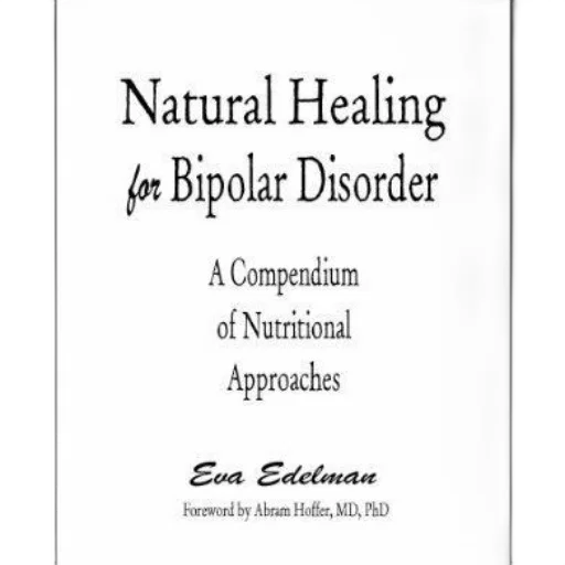 cover, natural, healing, bipolar, disorder, compendium, nutritional, approaches transparent PNG cut-out