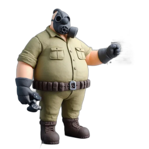 staff, animal, robot, weapon, concept art, 3d render, cartoon, figure transparent PNG cut-out