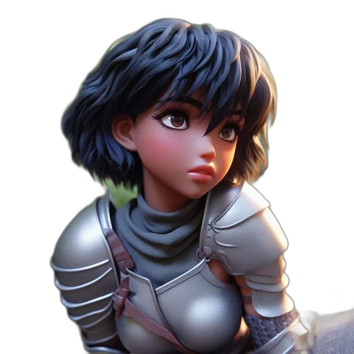 face, robot, weapon, fantasy art transparent PNG cut-out