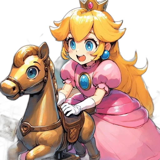 crown, dress, animal, weapon, concept art, pixel art, fantasy art, anime transparent PNG cut-out