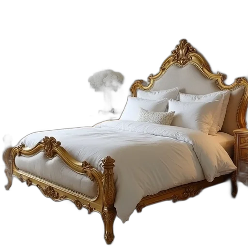 furniture, crown, 3d render, photorealistic, concept art, golden, earth tones, luxurious transparent PNG cut-out