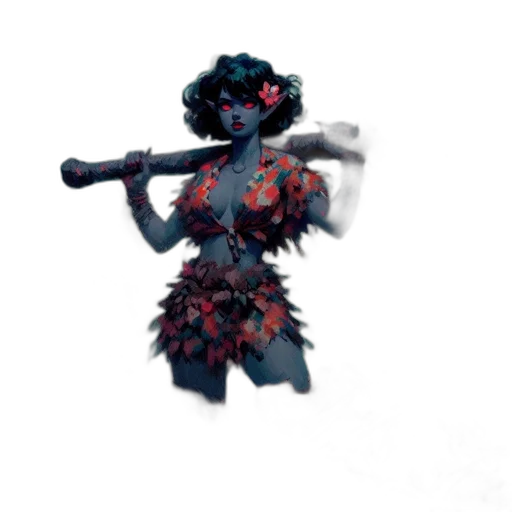 staff, weapon, robot, creature, concept art, 3d render, pixel art, fantasy art transparent PNG cut-out
