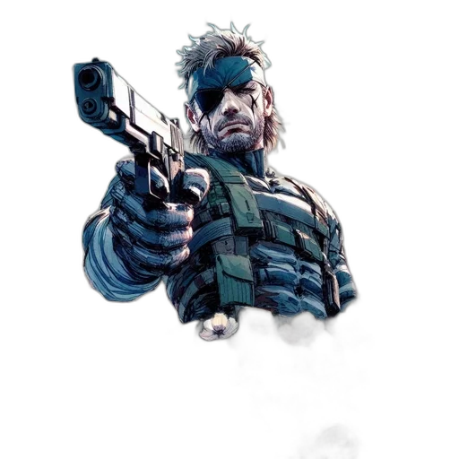 weapon, concept art, comic book art, cyberpunk, pixel art, blue, solitary, figure transparent PNG cut-out