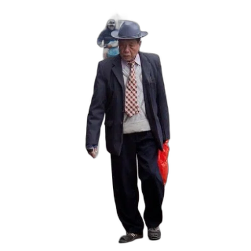 hat, staff, umbrella, jacket transparent PNG cut-out