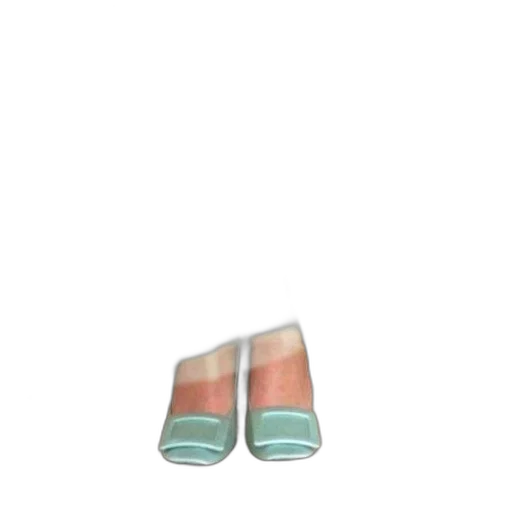 shoes, dress, umbrella, jewelry, 3d render, vaporwave, photorealistic, pixel art transparent PNG cut-out