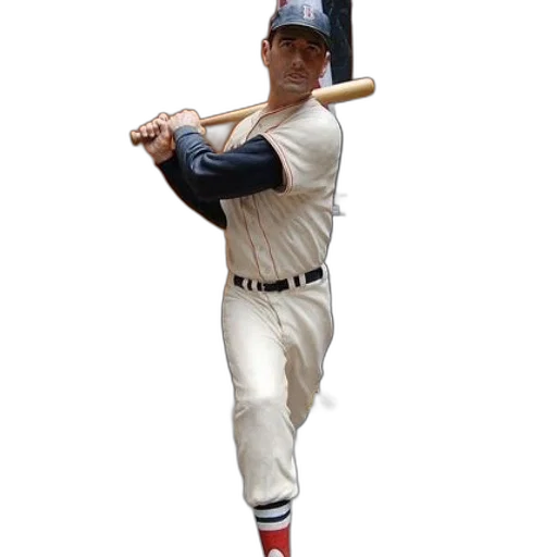 staff, wax, statue, baseball, player, holding, bat, museum transparent PNG cut-out