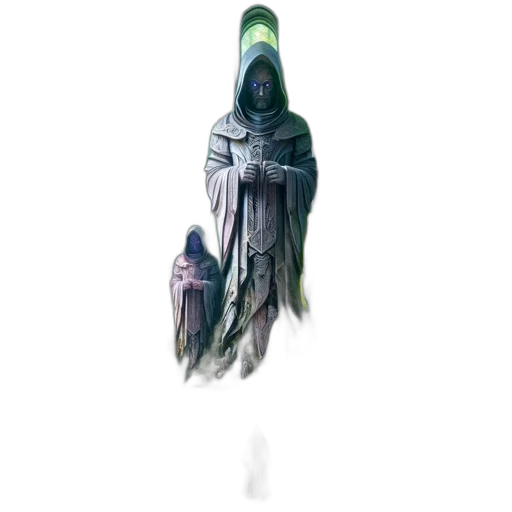 creature, staff, sword, weapon, concept art, fantasy art, 3d render, pixel art transparent PNG cut-out