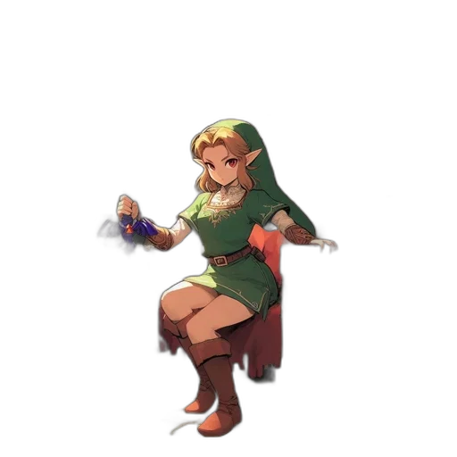 staff, weapon, dress, sword, pixel art, concept art, fantasy art, anime transparent PNG cut-out