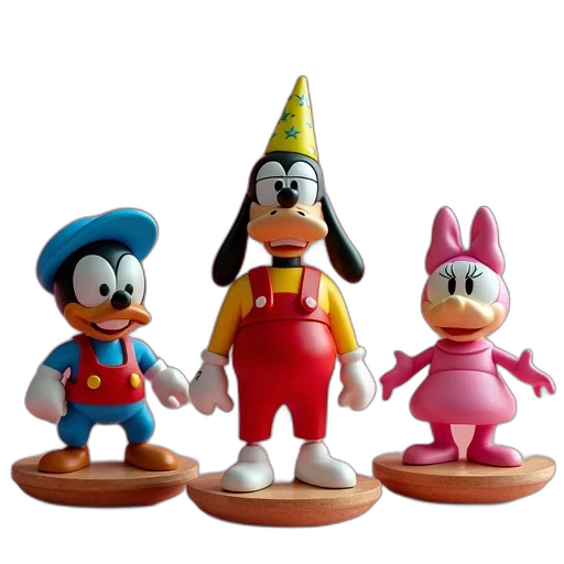 3d render, concept art, person, goofy transparent PNG cut-out