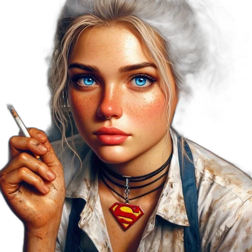 jewelry, face, staff, weapon, photorealistic, fantasy art, oil painting, comic book art transparent PNG cut-out
