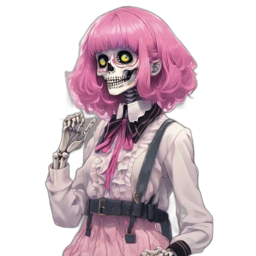 staff, mask, creature, face, concept art, pixel art, anime, fantasy art transparent PNG cut-out
