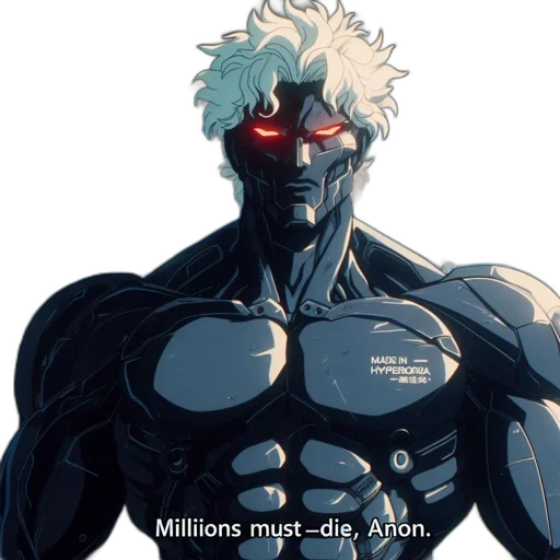 robot, mask, anime, cyberpunk, vaporwave, concept art, animated, figure transparent PNG cut-out