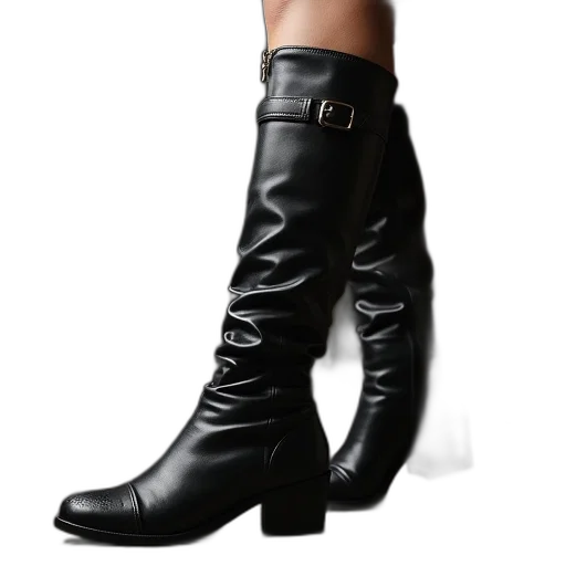 shoes, photorealistic, intense, bondage transparent PNG cut-out