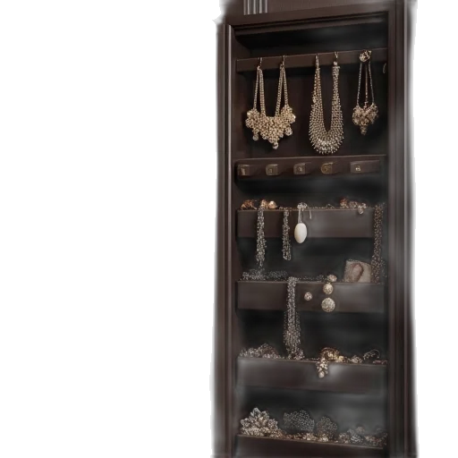 jewelry, furniture, mirror, closet transparent PNG cut-out