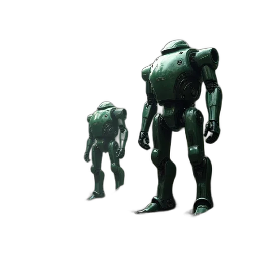 robot, creature, animal, weapon, concept art, 3d render, comic book art, fantasy art transparent PNG cut-out