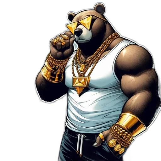 animal, comic book art, concept art, cartoon transparent PNG cut-out