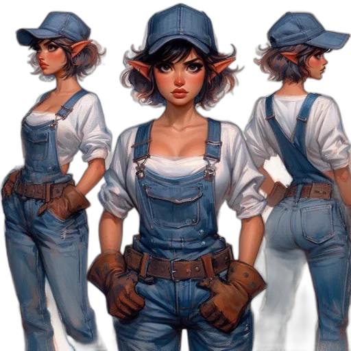 staff, concept art, fantasy art, comic book art, photorealistic, blue, elf-like, female transparent PNG cut-out