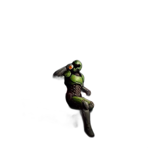 staff, robot, creature, weapon, 3d render, concept art, pixel art, fantasy art transparent PNG cut-out