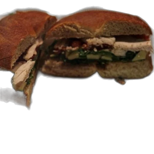 food, animal, jacket, weapon, photorealistic, 3d render, concept art, sandwich transparent PNG cut-out