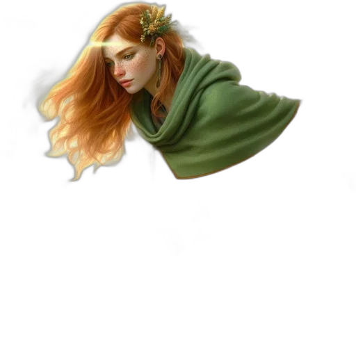 staff, dragon, jewelry, dress, fantasy art, concept art, pixel art, photorealistic transparent PNG cut-out
